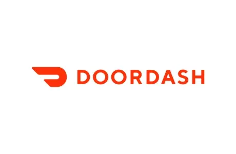 DoorDash US gift card artwork for a flexible top-up code