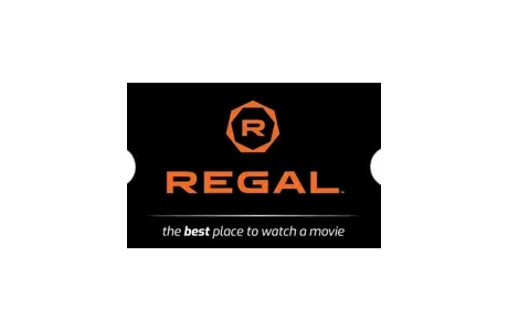 Regal gift card for US cinemas showing fixed dollar denomination options