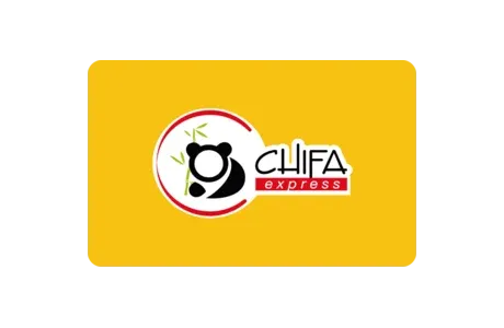 Digital CHIFA Express gift card for Peru showing restaurant branding