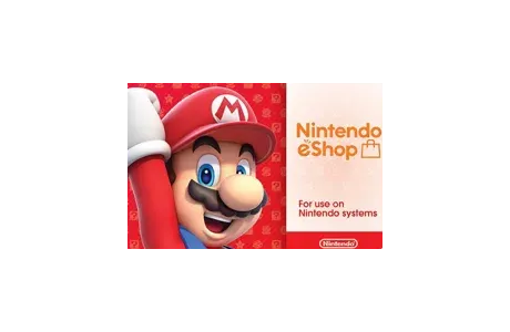 Nintendo eShop gift card for the United Kingdom with a digital code