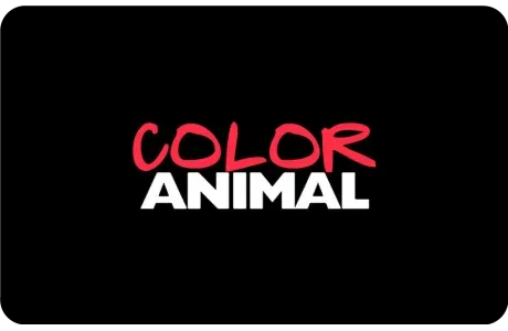 Color Animal digital gift card for art supplies in Chile