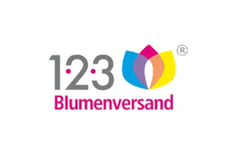 123 Blumenversand gift card for the German online flower delivery shop