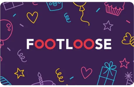 Footloose Peru digital gift card for shoes and accessories