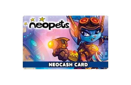 Neopets Brazil virtual item prize code gift card