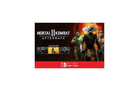 Digital code artwork for Mortal Kombat 11 on Nintendo Switch, United States region