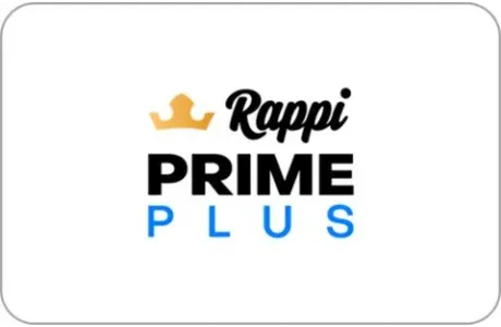 Rappi Prime Plus e-card for a three-month subscription in Colombia
