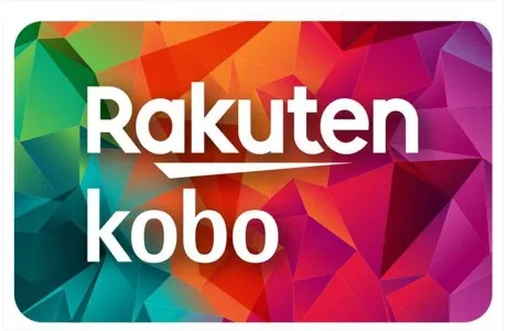 Kobo Canada digital gift card artwork for Rakuten ebook and audiobook store